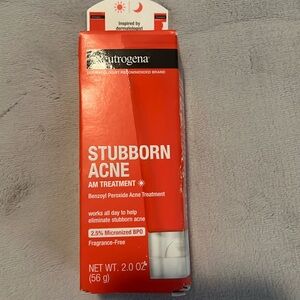NWT Neutrogena Stubborn Acne AM Treatment